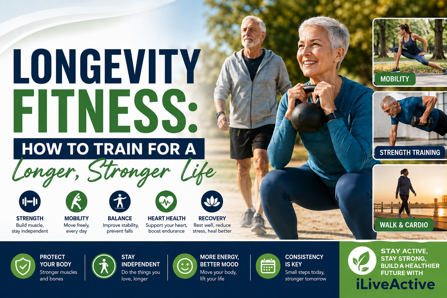 Longevity Fitness How To Train For A Longer, Stronger Life